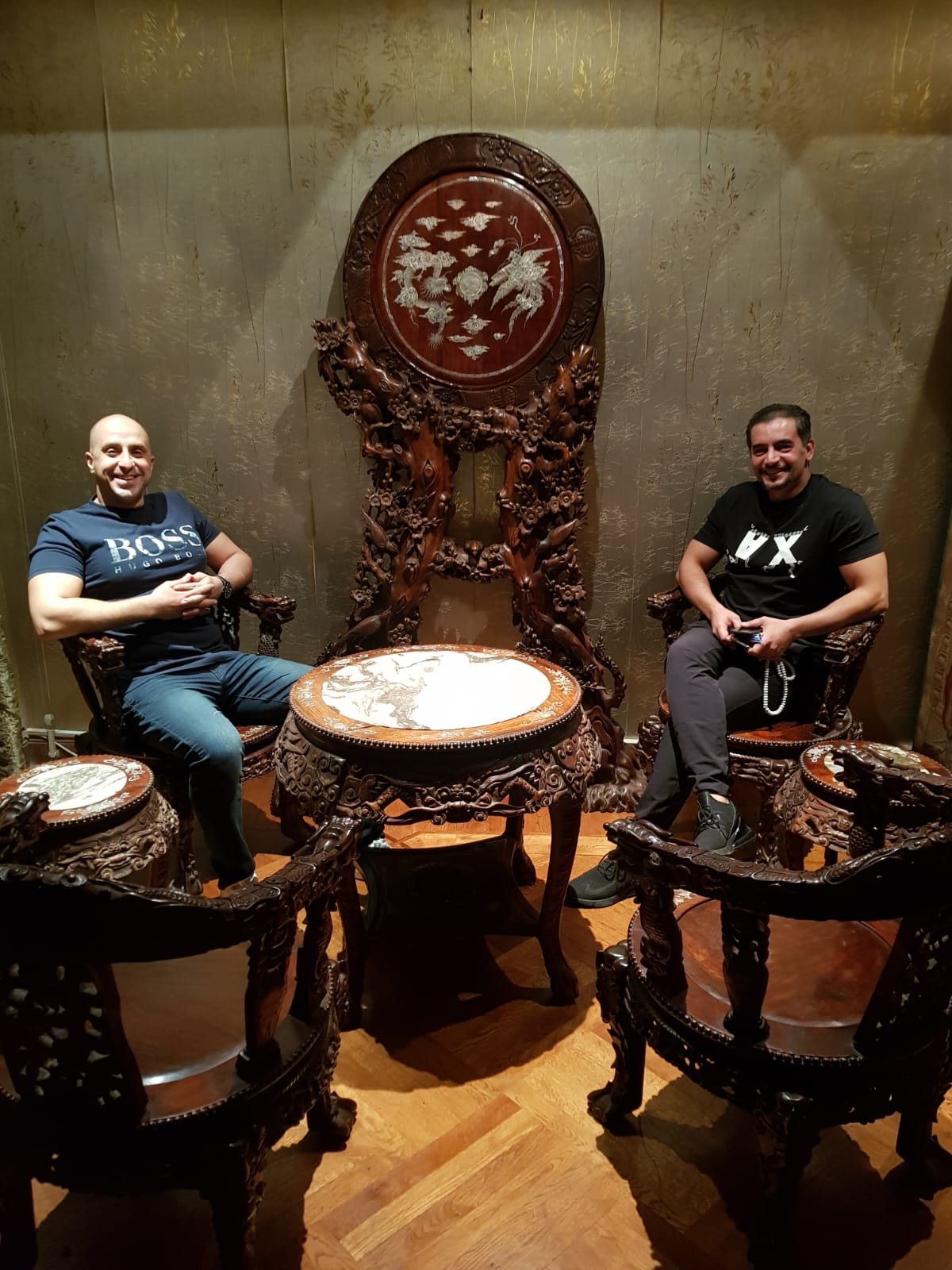 أحمد وهيب والفنان هاني سلامة - Ahmed Waheeb with Hany Salama