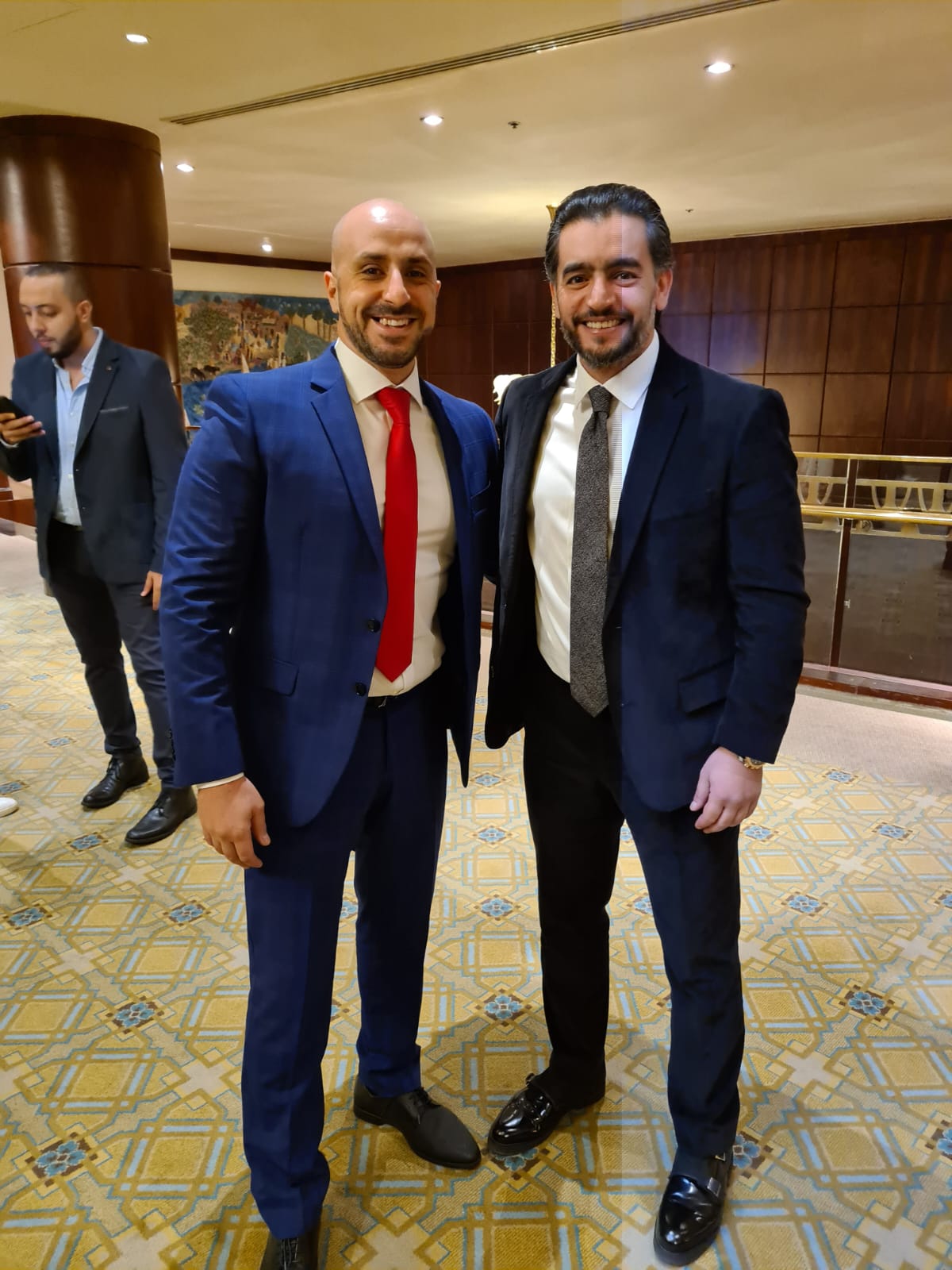 أحمد وهيب والفنان هاني سلامة - Ahmed Waheeb with Hany Salama