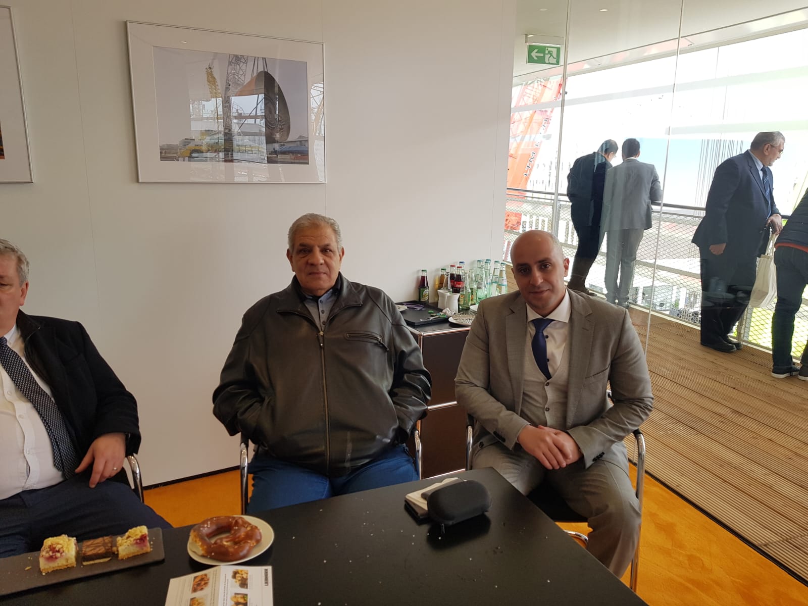 أحمد وهيب ورئيس الوزراء الأسبق المهندس إبراهيم محلب - Ahmed Waheeb with Former PM Ibrahim Mahlab