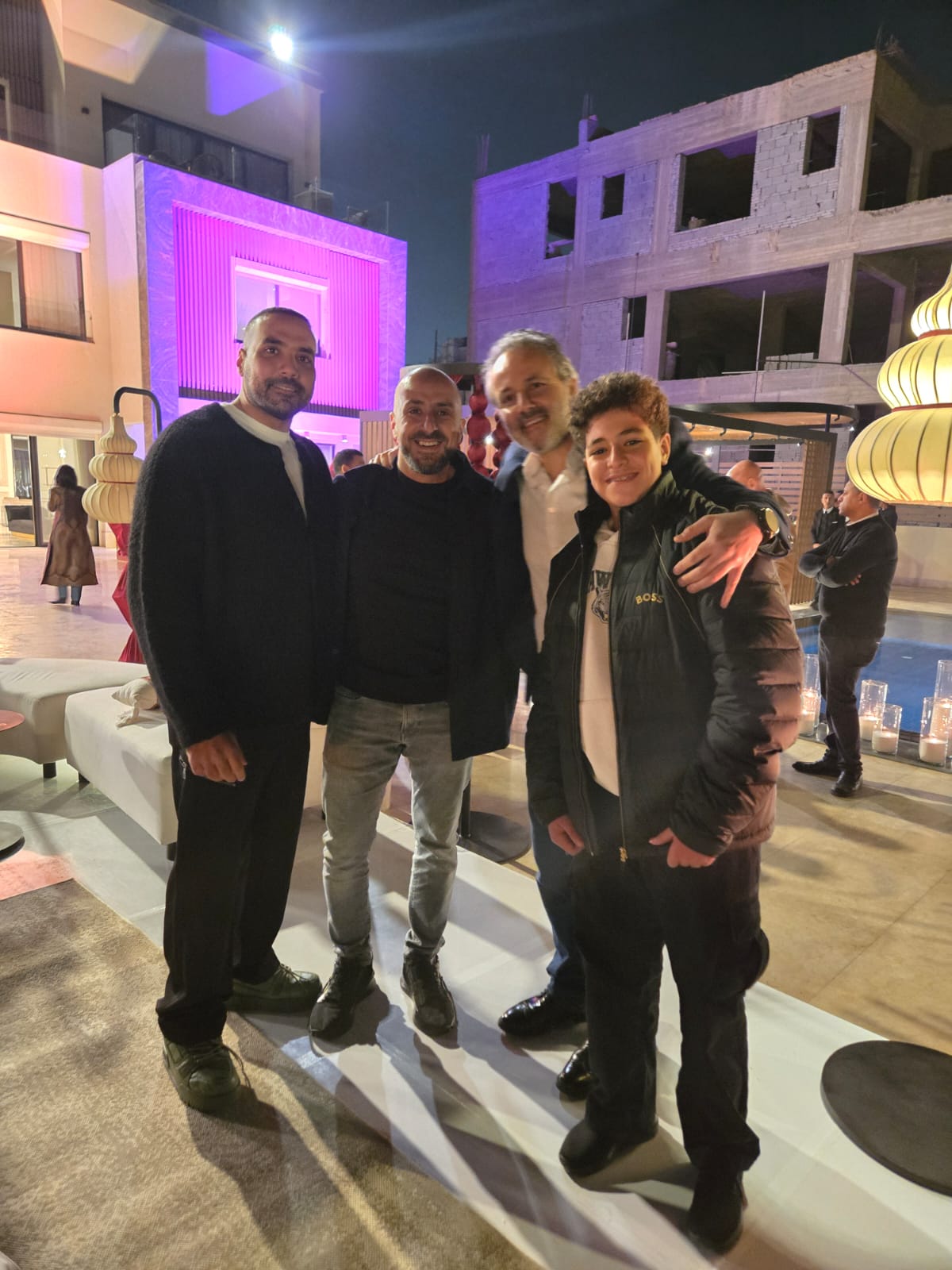 أحمد وهيب ويوسف وهيب والمهندس توفيق دياب - Ahmed Waheeb Yousef Waheeb Eng. Tawfik Diab